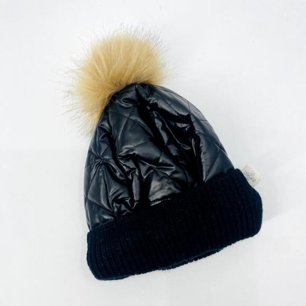 Swiss Tech black L/XL Thinsulate lined knit beanie